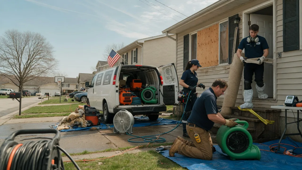 Water Damage Restoration in Urbandale, IA near me